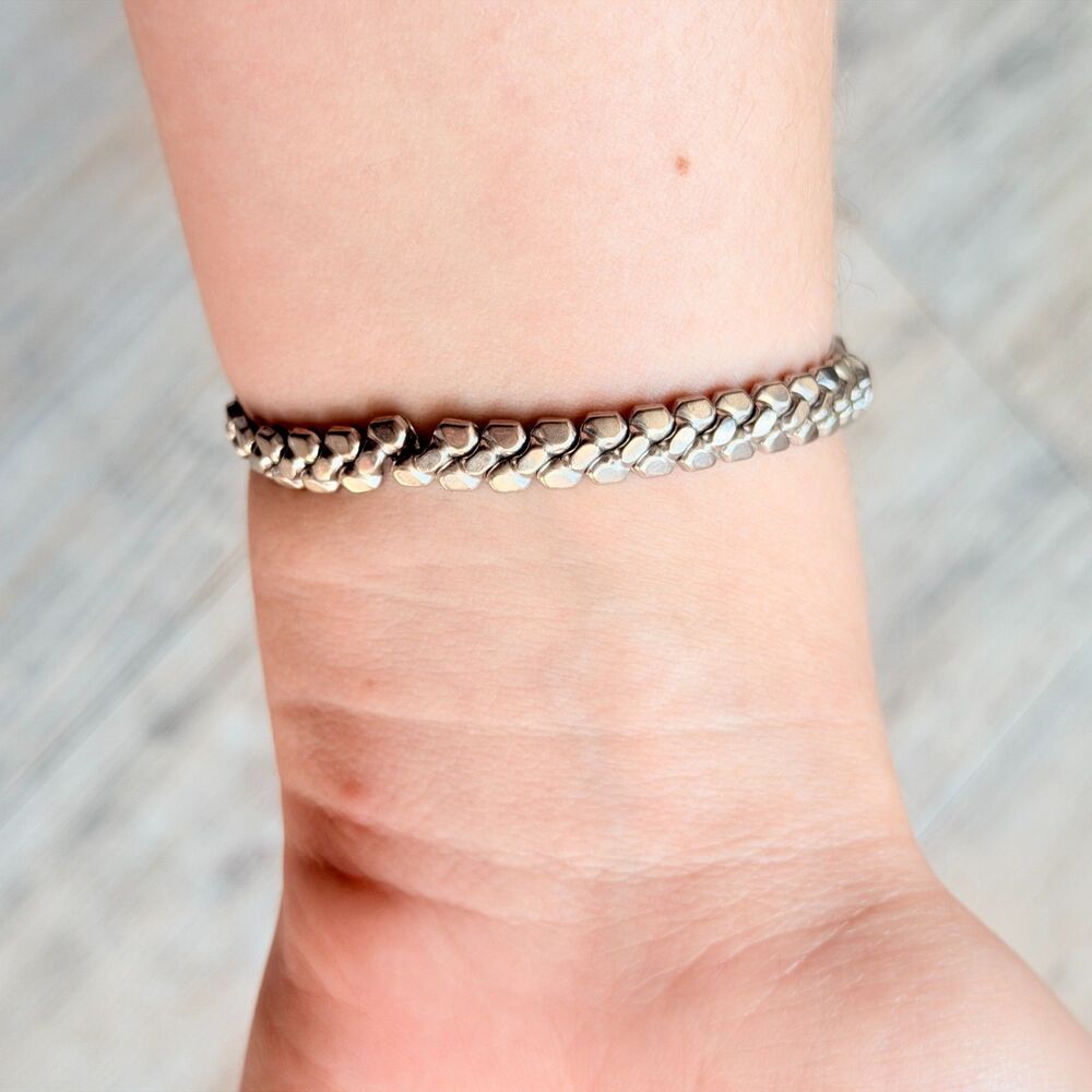 Vintage Bulova 10K GF Top Caps Ladies Wrist Watch Art Deco Bracelet Watch - Picture 4 of 11